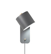 Rotatable Cylinder Plug-in Wall Lamp